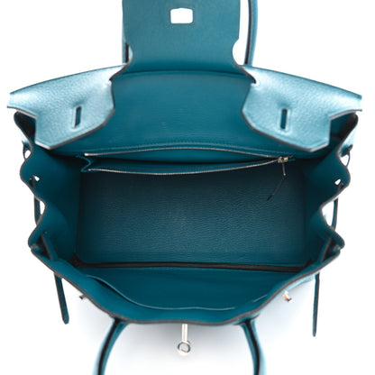 Hermes Togo Birkin 30 Bleu Izmir 5 of 12