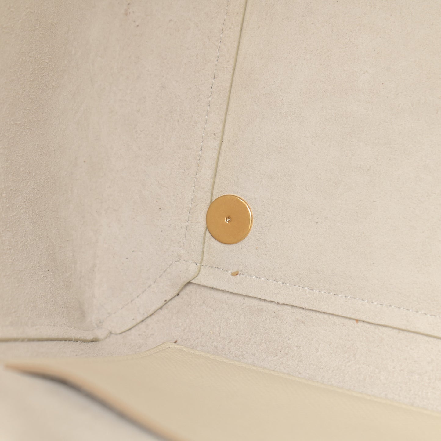 Grained Calfskin Mini Belt Bag White