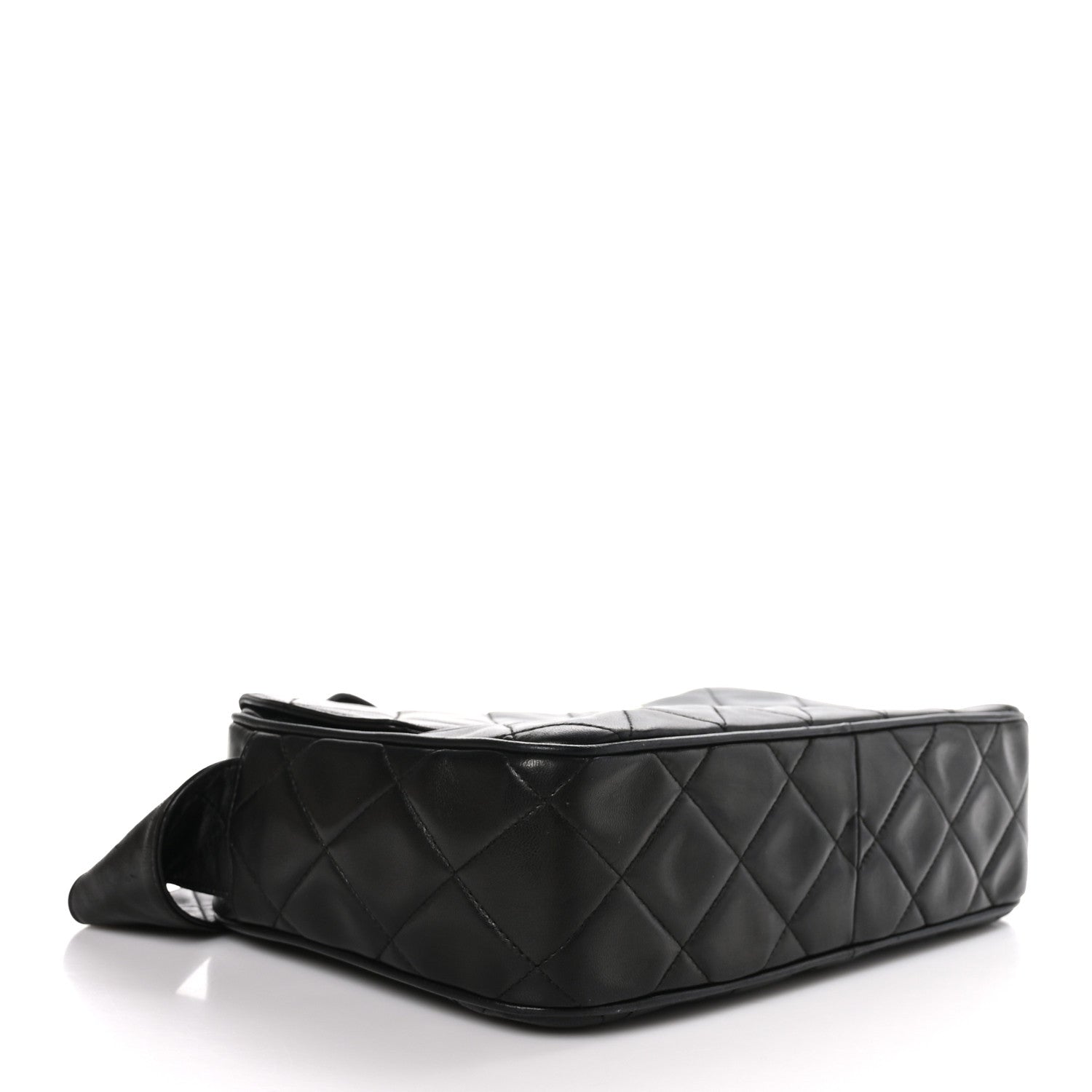 Chanel Lambskin Quilted Tassel Camera Case Black 4 of 10
