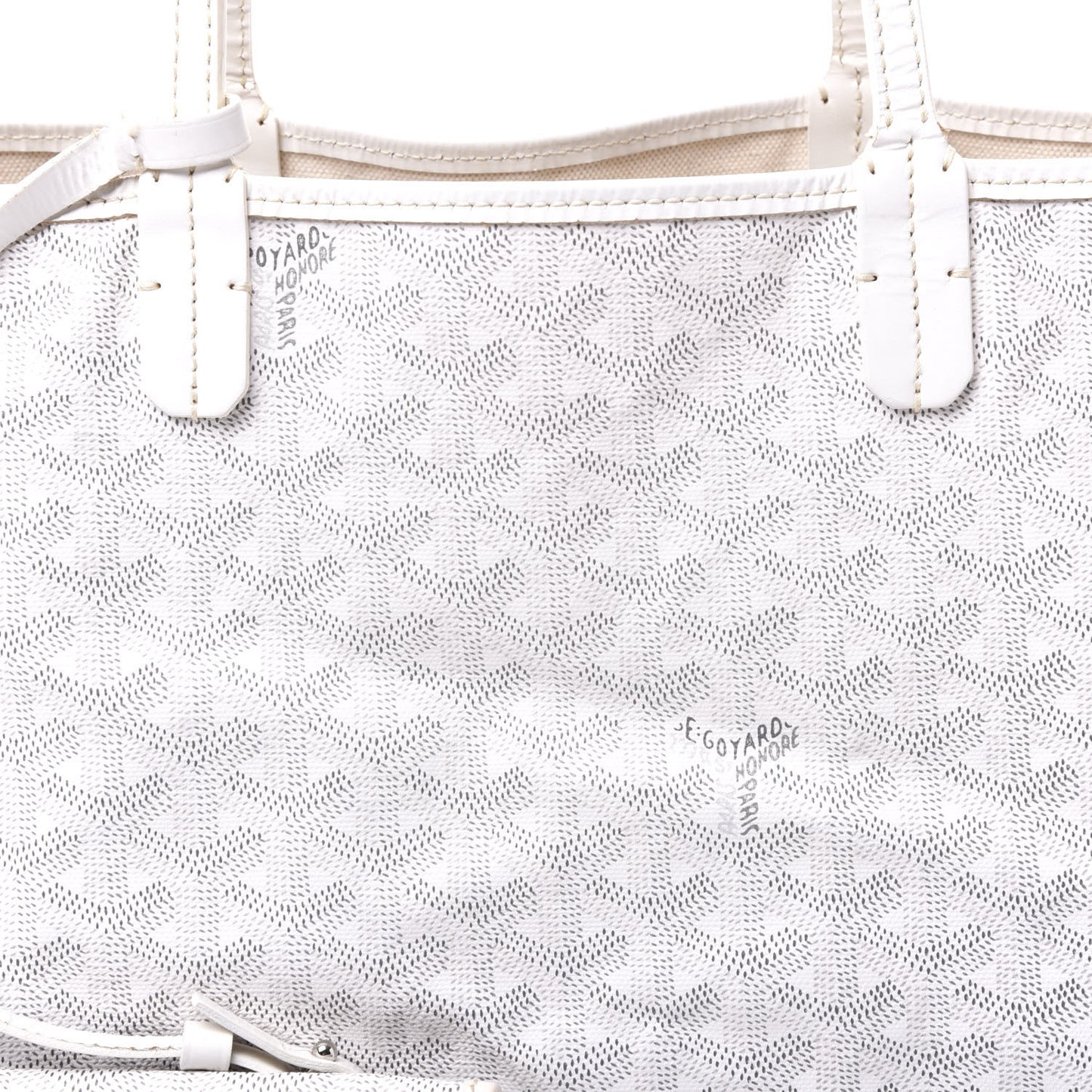 Goyardine Saint Louis PM White