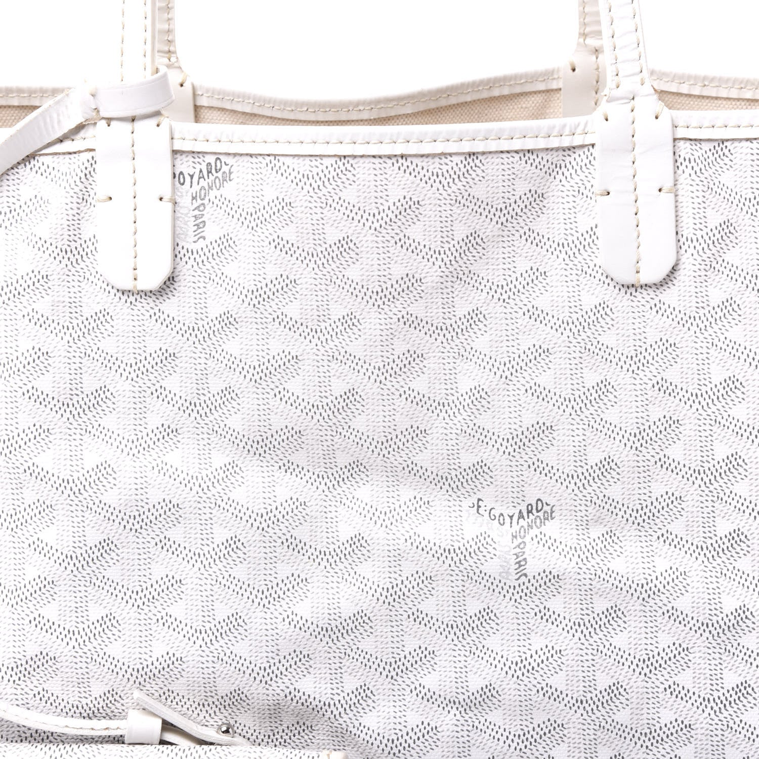 Goyard Goyardine Saint Louis PM White 10 of 12
