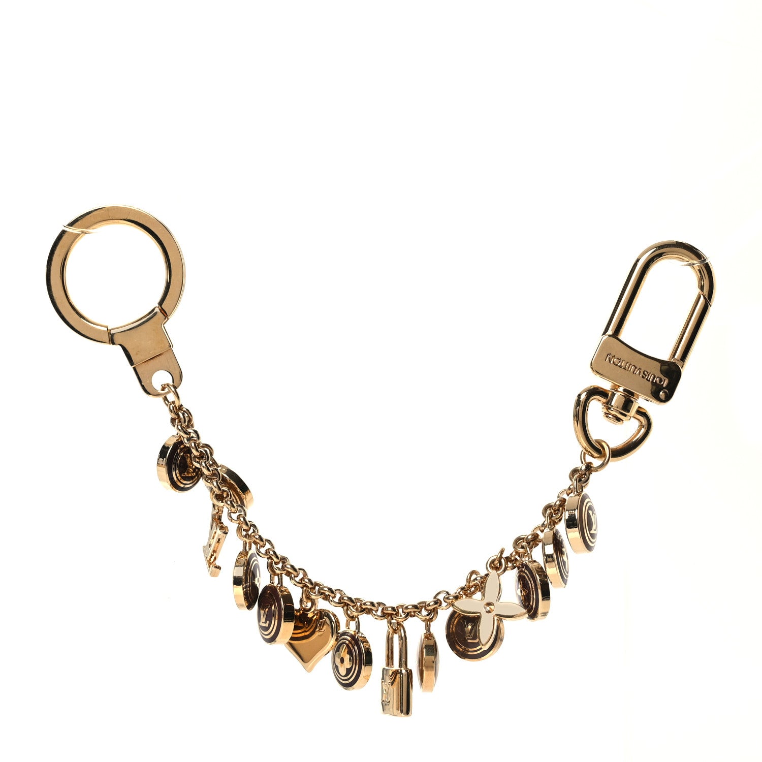 Louis Vuitton Pastilles Key Chain Bag Charm Brown 1 of 4