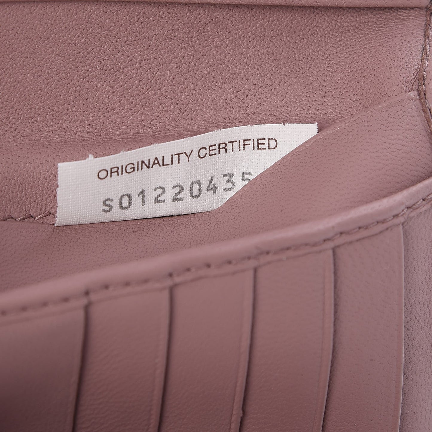 Nappa Intrecciato Continental Wallet Watteau