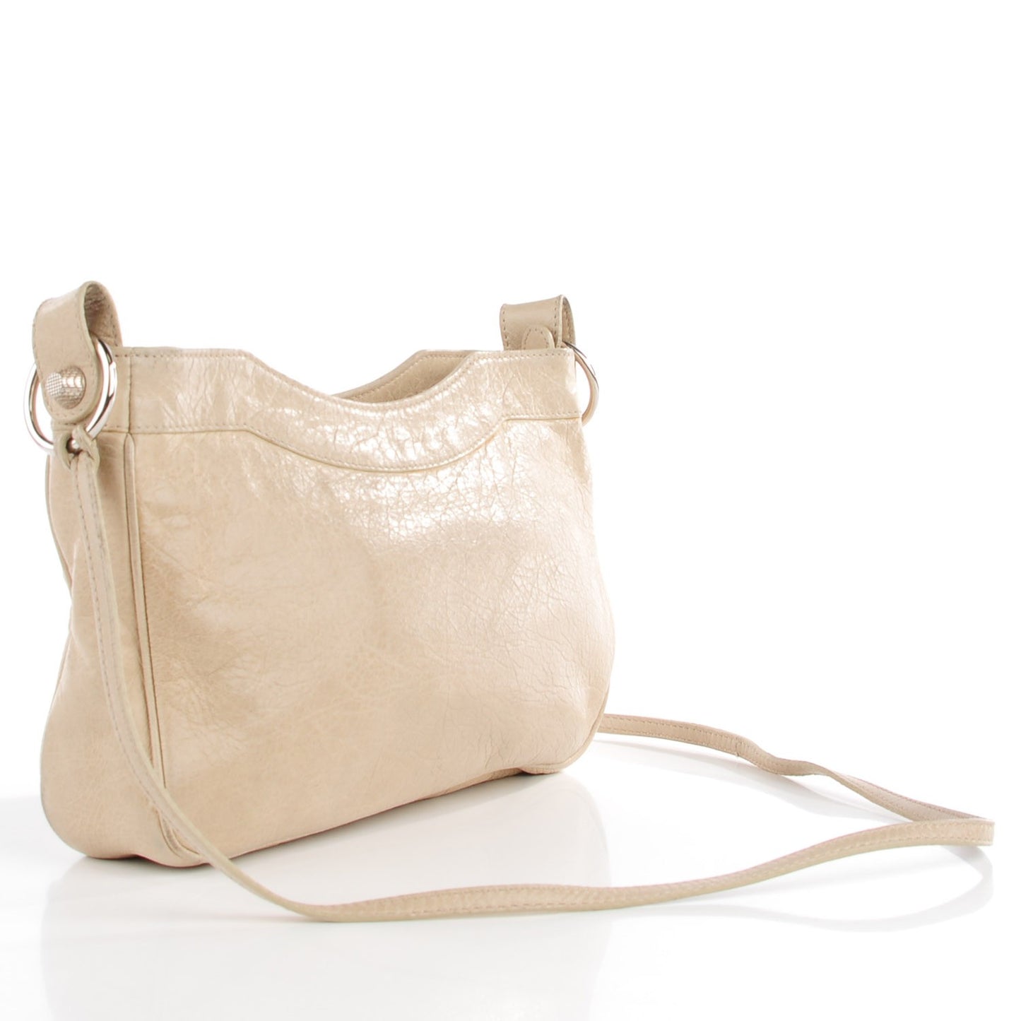 Agneau Giant 12 Silver Hardware Hip Praline