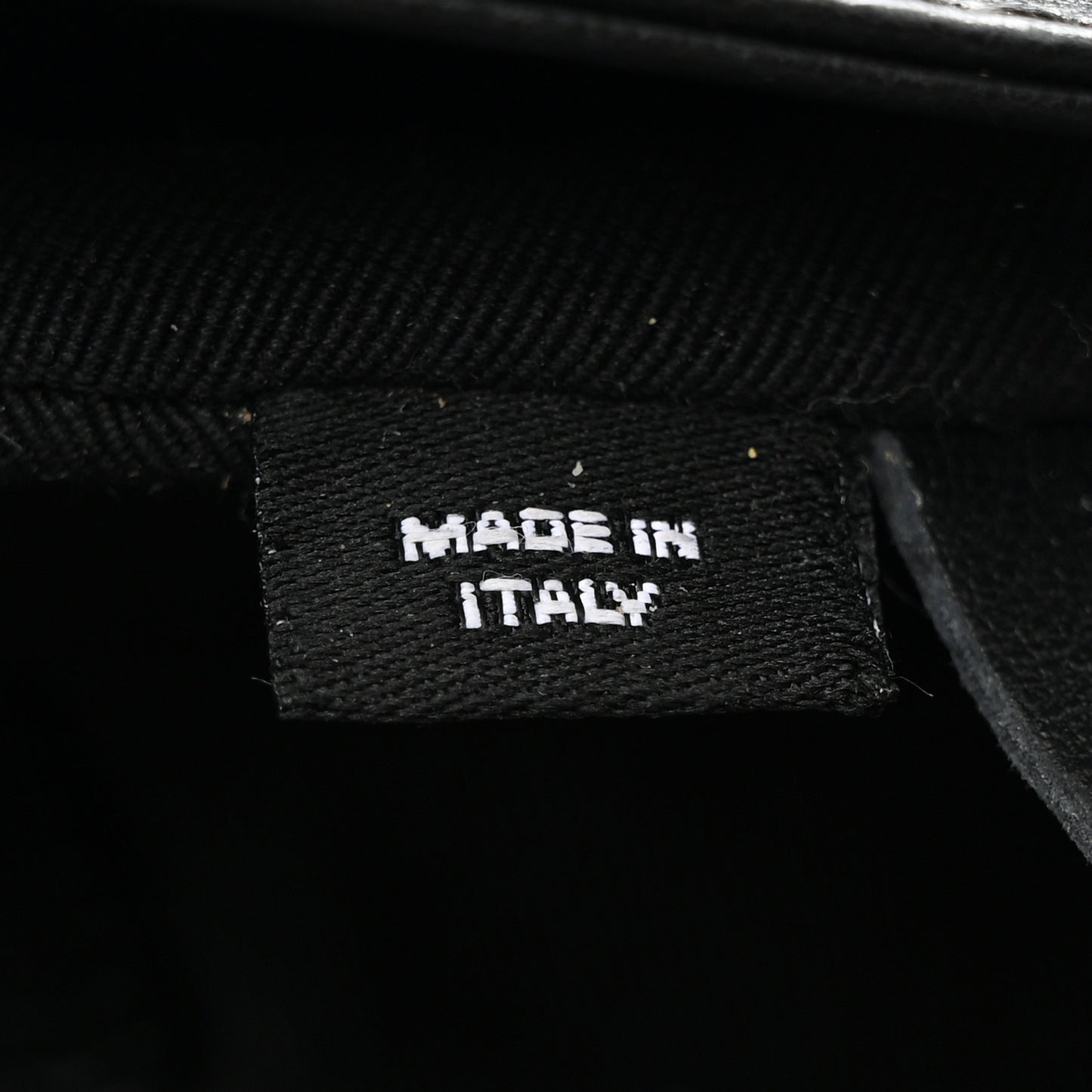 Calfskin Quilted CC Uniform Flap Belt Bag Black