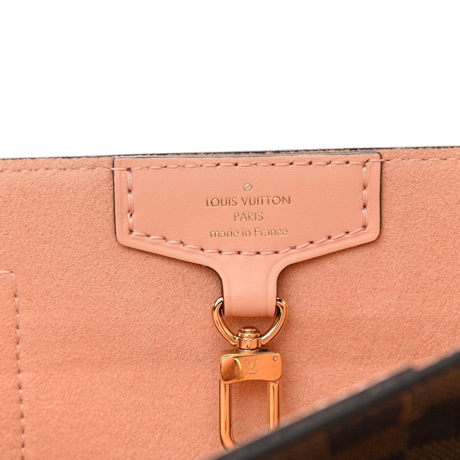 Louis Vuitton Damier Ebene Belmont PM Venus Pink 6 of 8