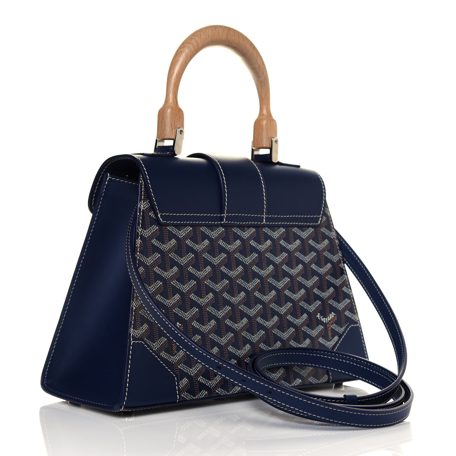 Goyard Goyardine Saigon PM Navy 2 of 4