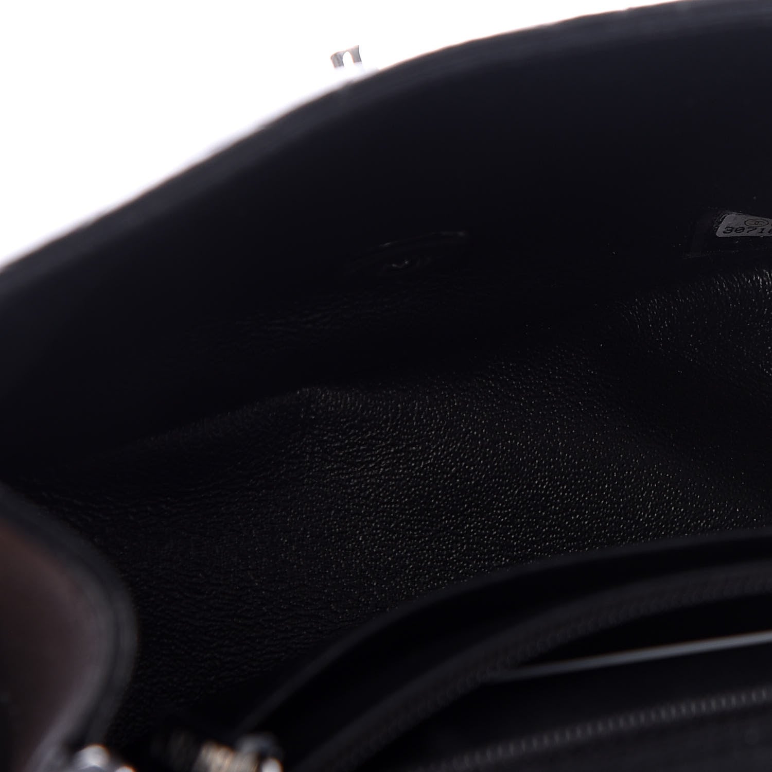 Chanel Lambskin Quilted Mini Square Flap Black 5 of 10