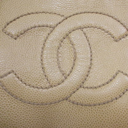 Chanel Caviar CC Shoulder Bag Beige 12 of 12