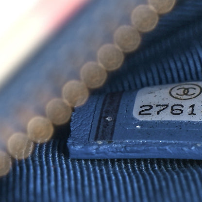 Chanel Patent Calfskin Printed Quilted Small Cosmetic Case Multicolor 7 of 10