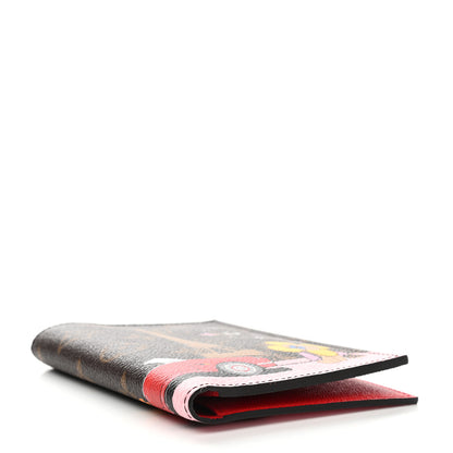Louis Vuitton Monogram 2019 Christmas Animation Passport Cover Rouge 4 of 8