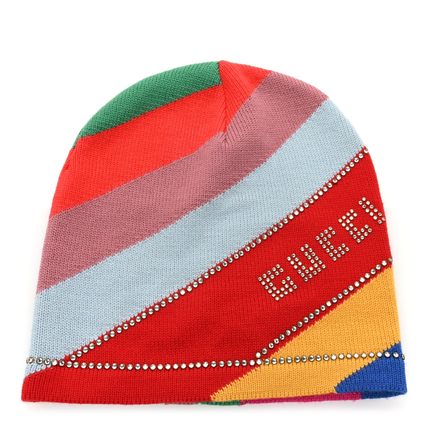 Wool Knit Multihimalat Beanie Hat M Multicolor