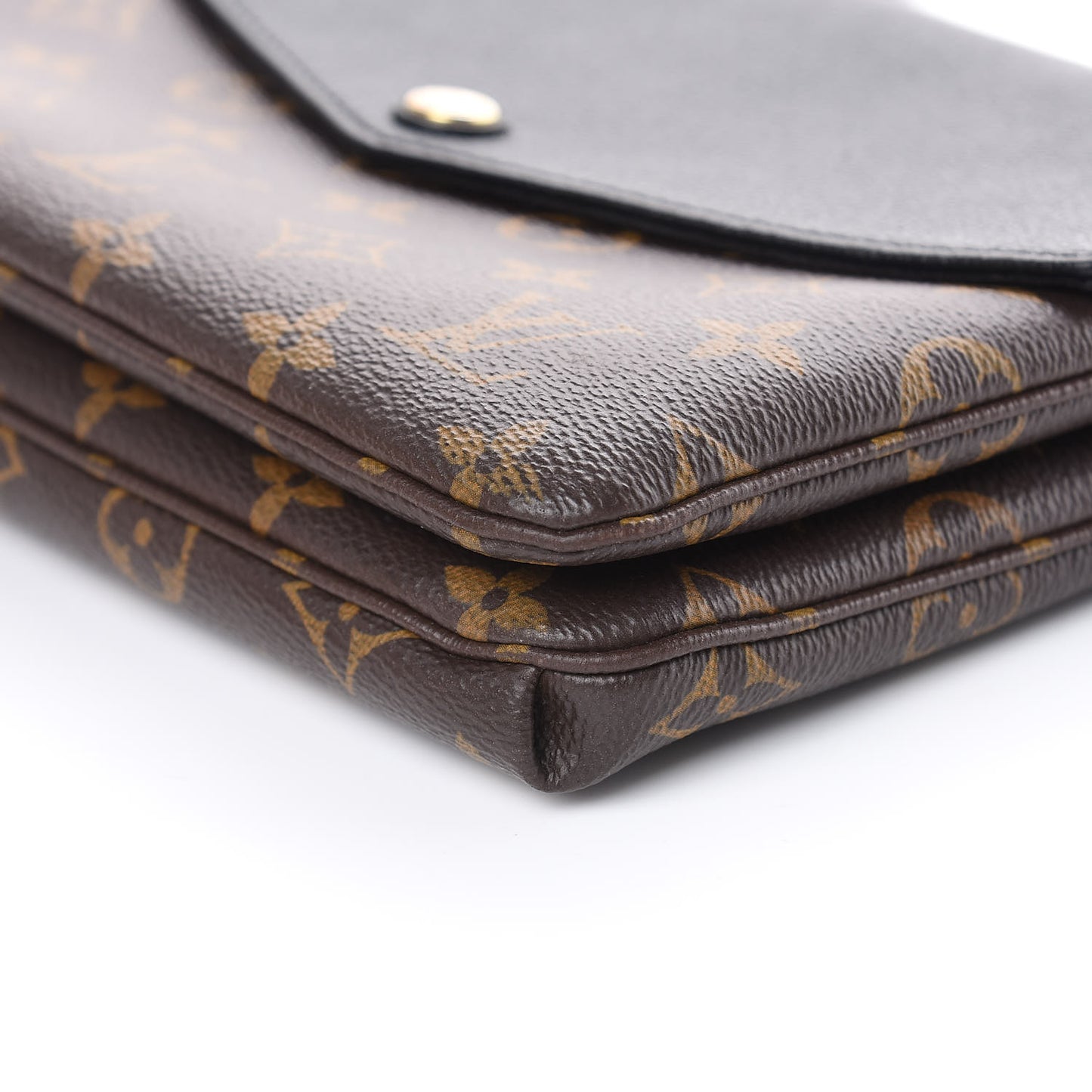 Monogram Twice Pochette Black