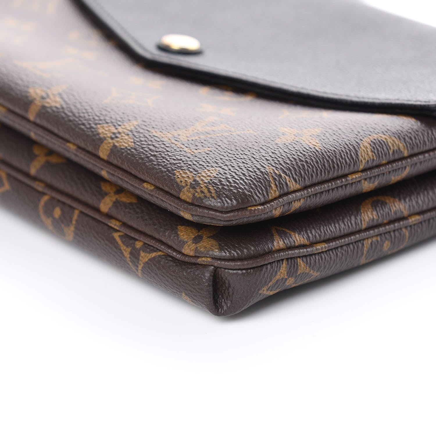Louis Vuitton Monogram Twice Pochette Black 8 of 10