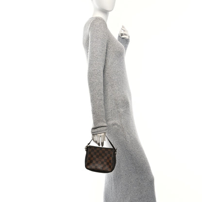 Louis Vuitton Damier Ebene Trousse Make Up Bag Pochette 2 of 11