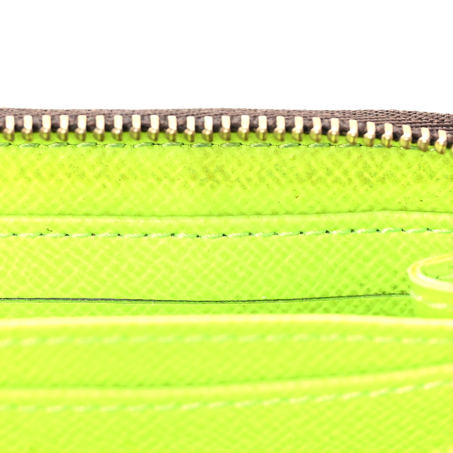 Monogram Graffiti Zippy Coin Purse Wallet Green