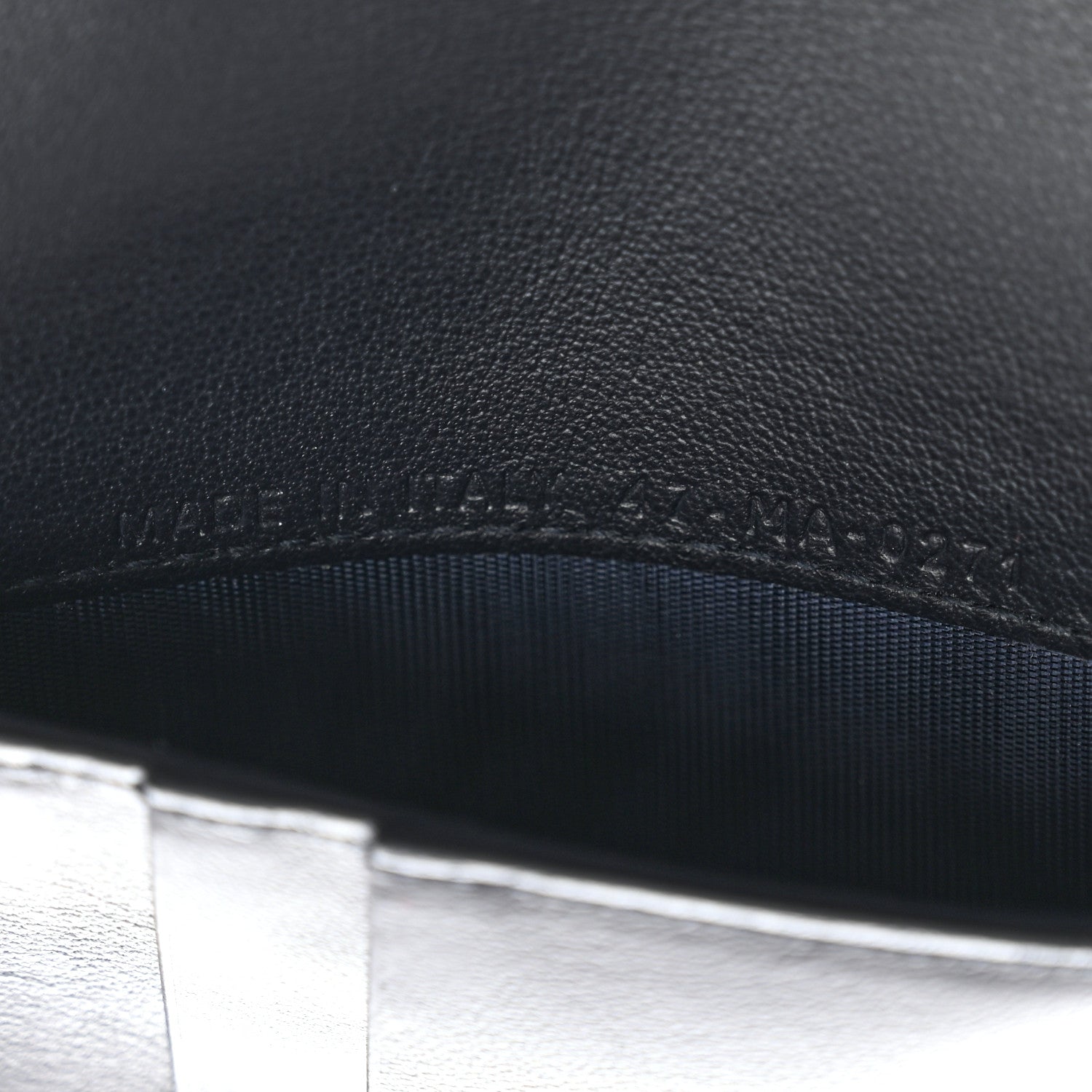 Christian Dior Calfskin Oblique Passport Holder Blue 7 of 7