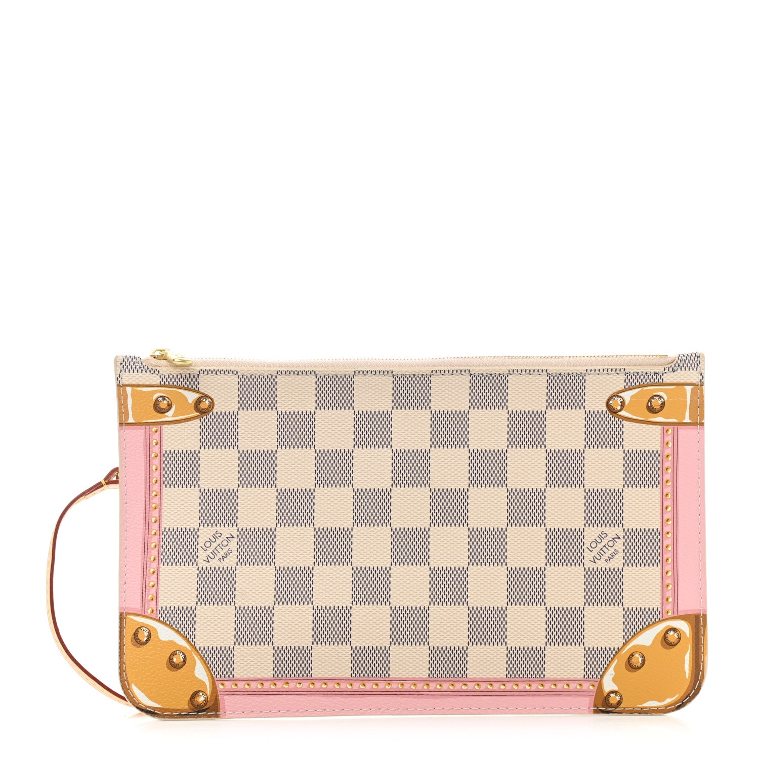 Louis Vuitton Damier Azur Summer Trunks MM GM Pochette 1 of 7