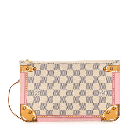 Louis Vuitton Damier Azur Summer Trunks MM GM Pochette 1 of 7