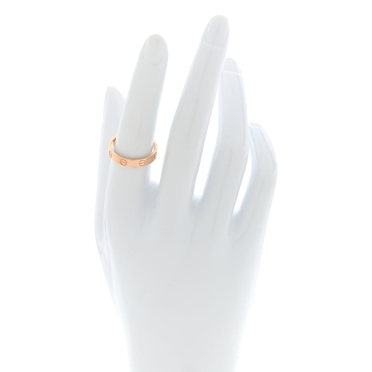 Cartier 18K Pink Gold 3.5mm LOVE Wedding Band Ring 54 7 2 of 4