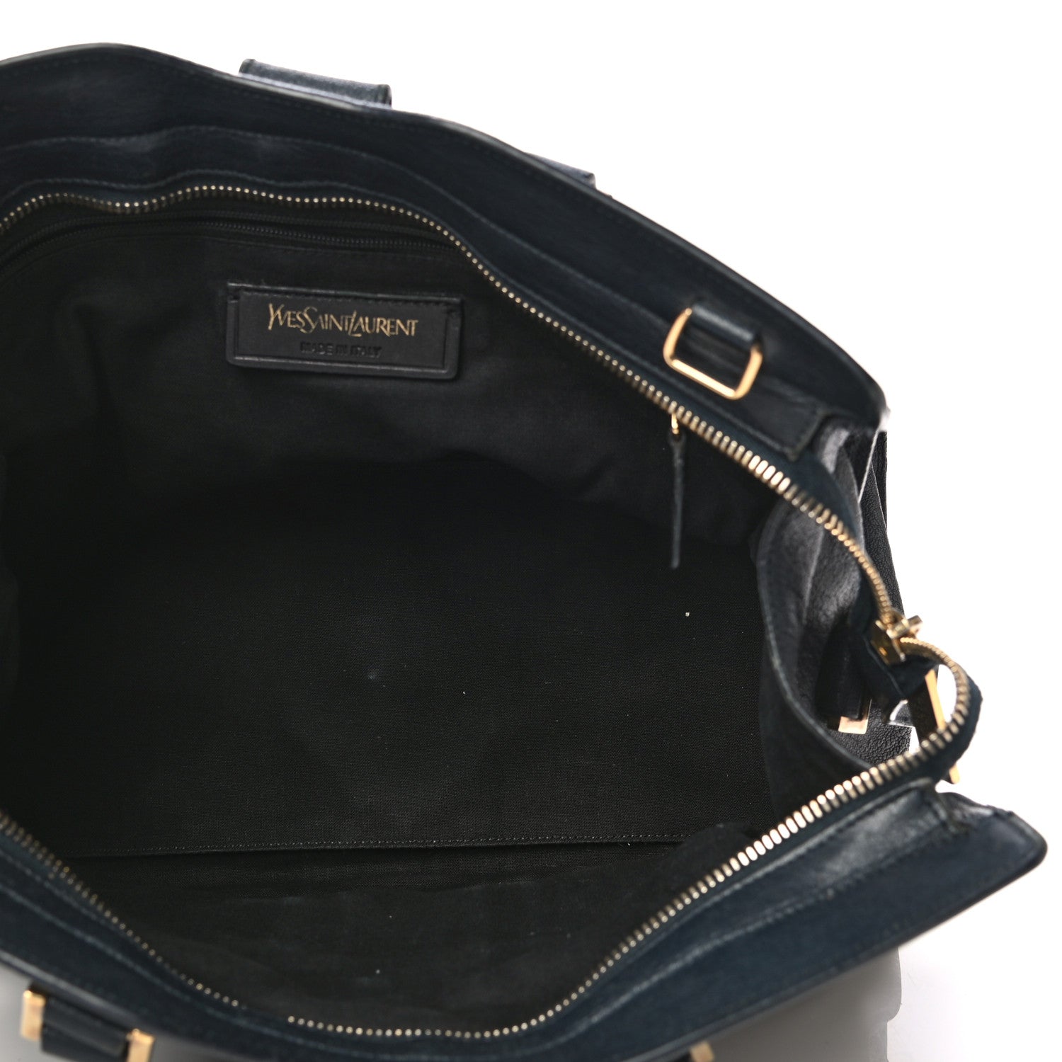 Saint Laurent Sheepskin Small Cabas ChYc Navy 12 of 26