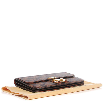 Louis Vuitton Damier Ebene Ascot Wallet 4 of 7