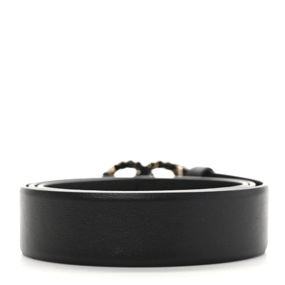 Chanel Calfskin CC Chain Belt 85 34 Black 2 of 6