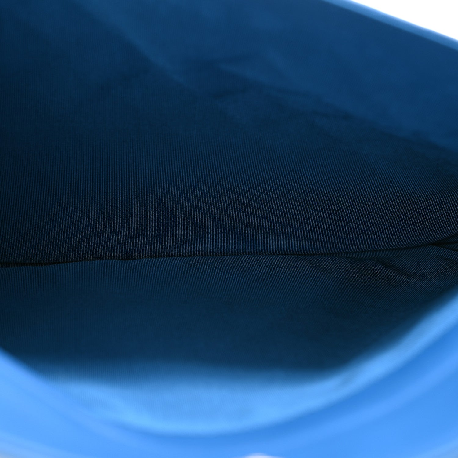 Chanel Lambskin Quilted Large Flap Cosmetic Case Blue 5 of 11