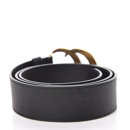 Gucci Calfskin Double G 40mm Belt 90 36 Black 3 of 7