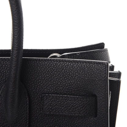 Saint Laurent Grained Calfskin Baby Sac De Jour Black 9 of 10