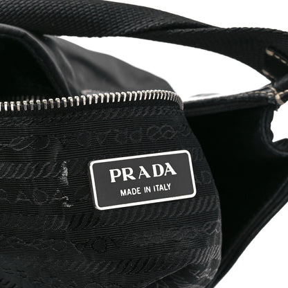 Prada Tessuto Light Nylon Shoulder Bag Black 6 of 12