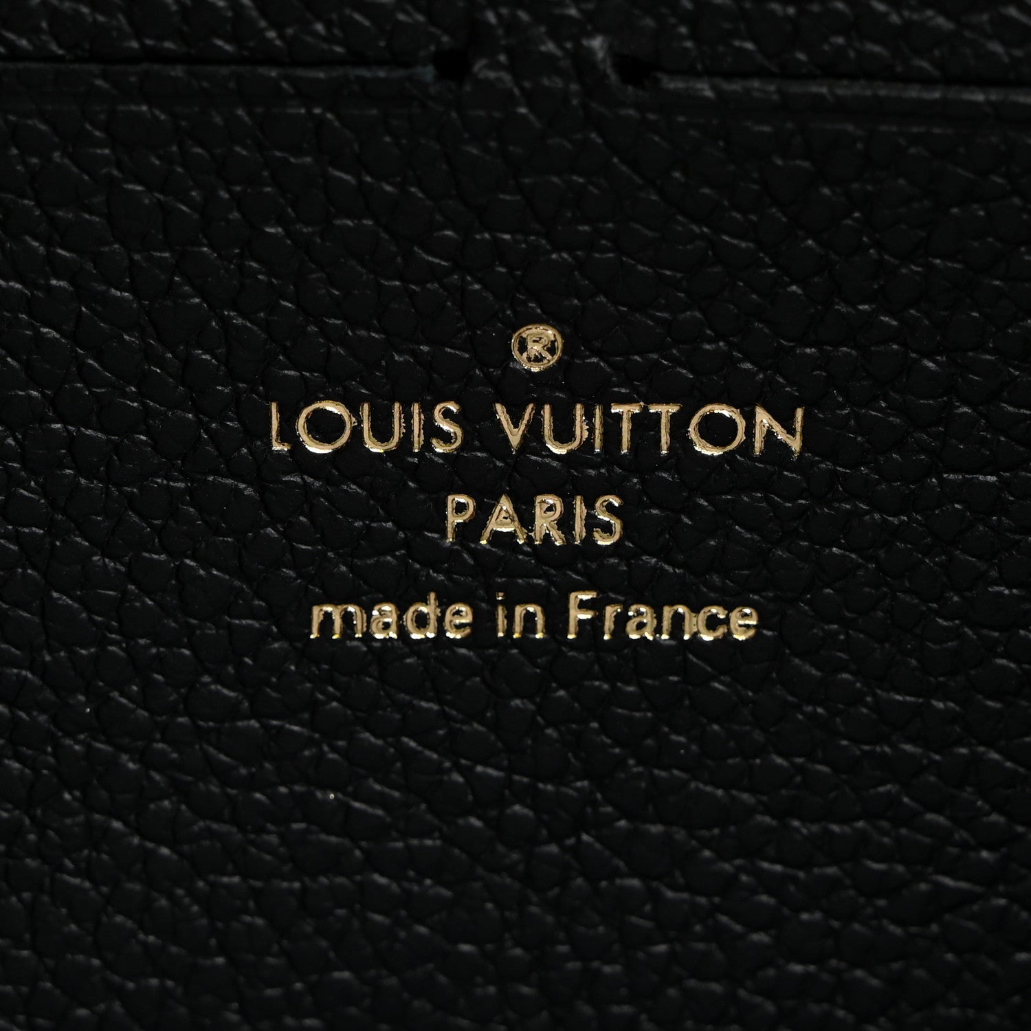 Louis Vuitton Empreinte Clemence Wallet Black 6 of 6