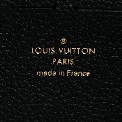 Louis Vuitton Empreinte Clemence Wallet Black 6 of 6