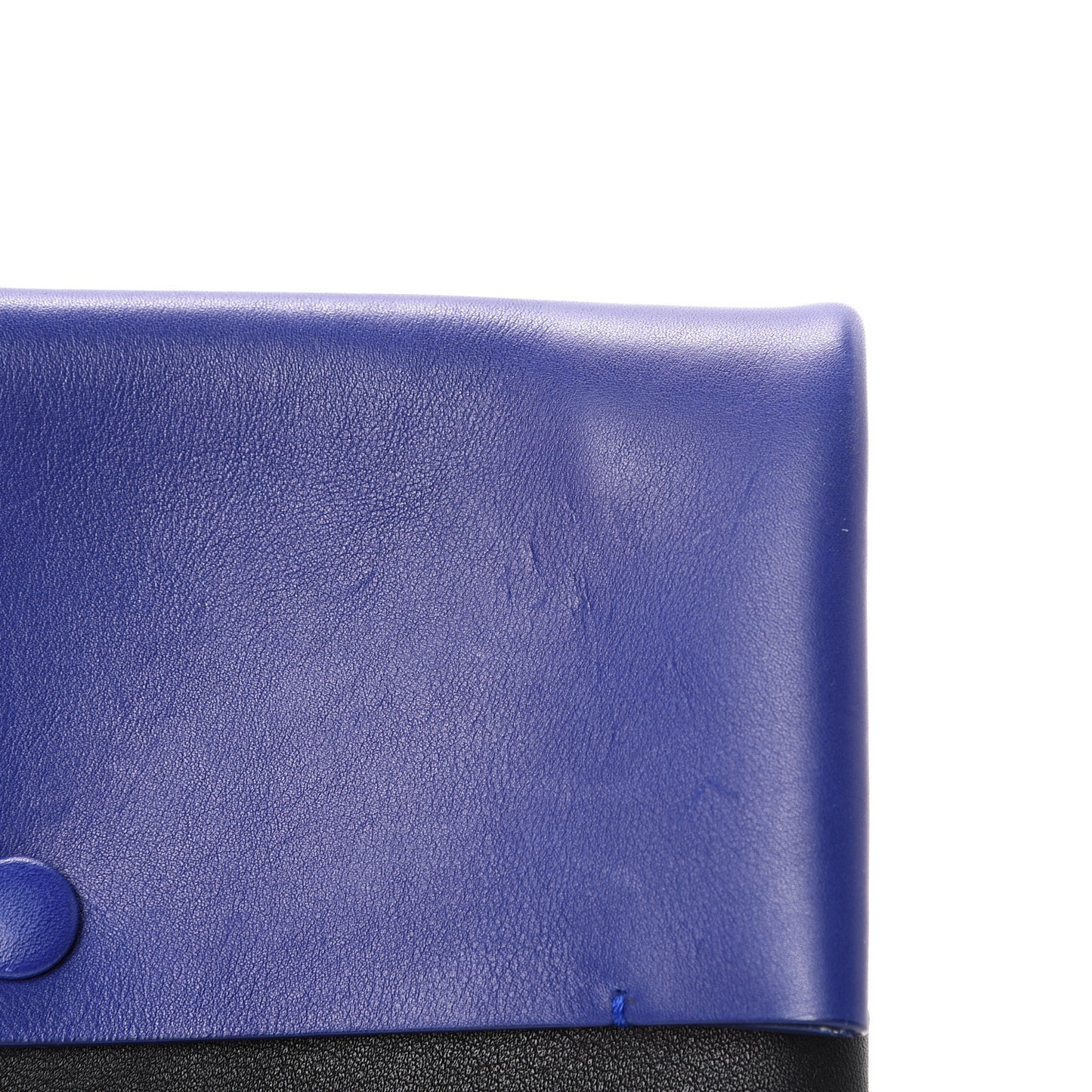 Calfskin All Soft Shoulder Bag Indigo