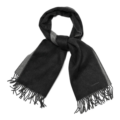 Hermes Cashmere Fringe Double Face Scarf 4 of 4
