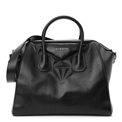 Givenchy Calfskin 3D Stud Medium Antigona Black 1 of 13