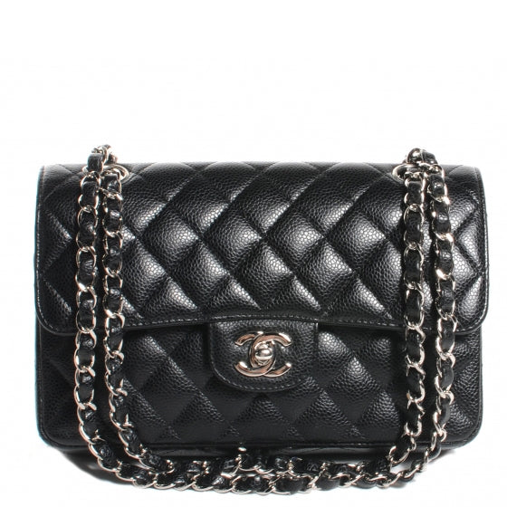Chanel Caviar Quilted Small Double Flap Black 1 of 7