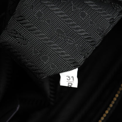 Prada Saffiano Medium Galleria Double Zip Tote Black 9 of 9