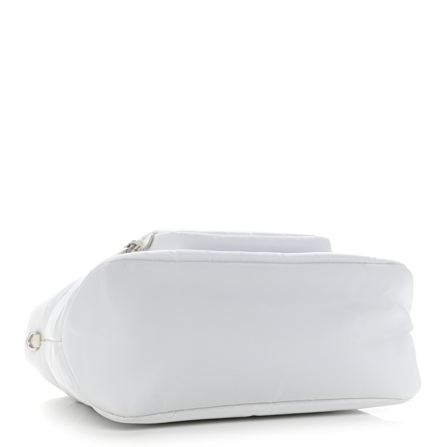 Prada Tessuto Nylon Pocket Tote Bianco 4 of 14