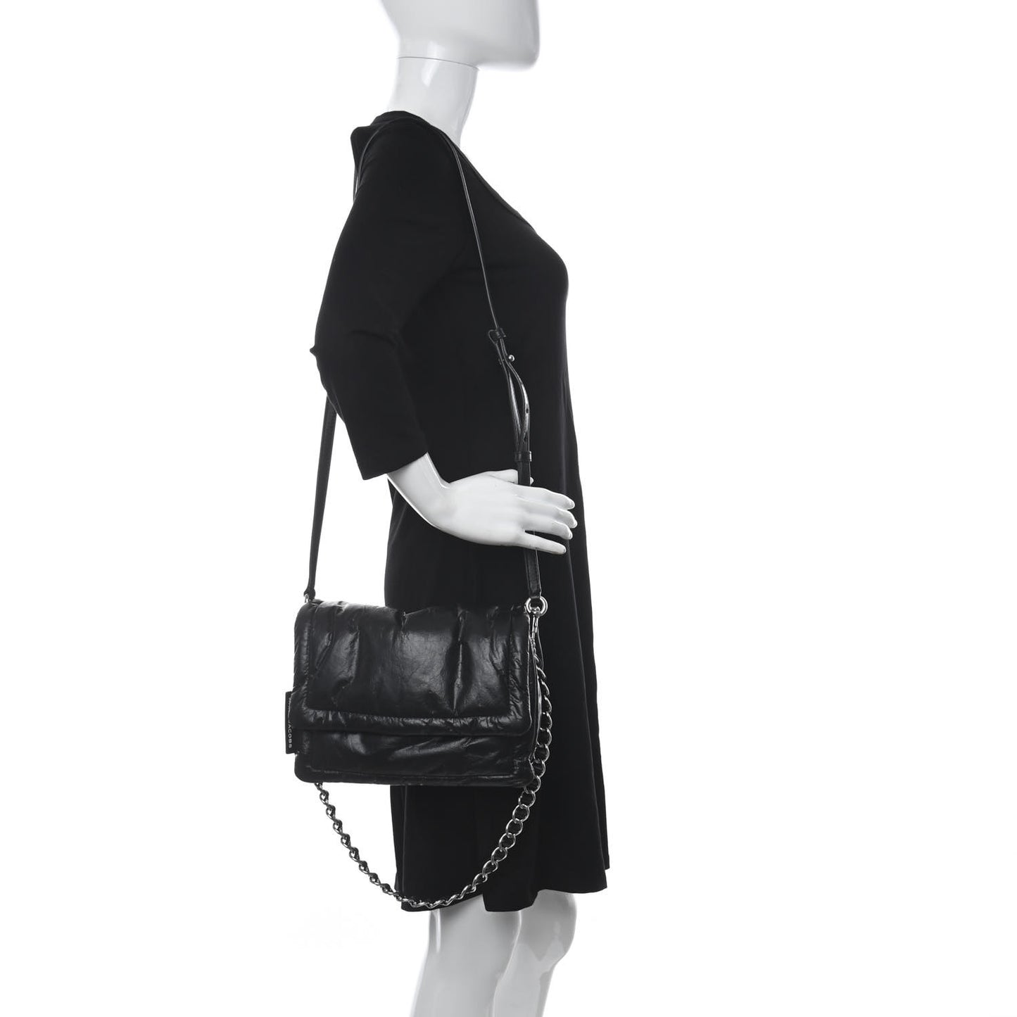 Lambskin The Pillow Bag Black