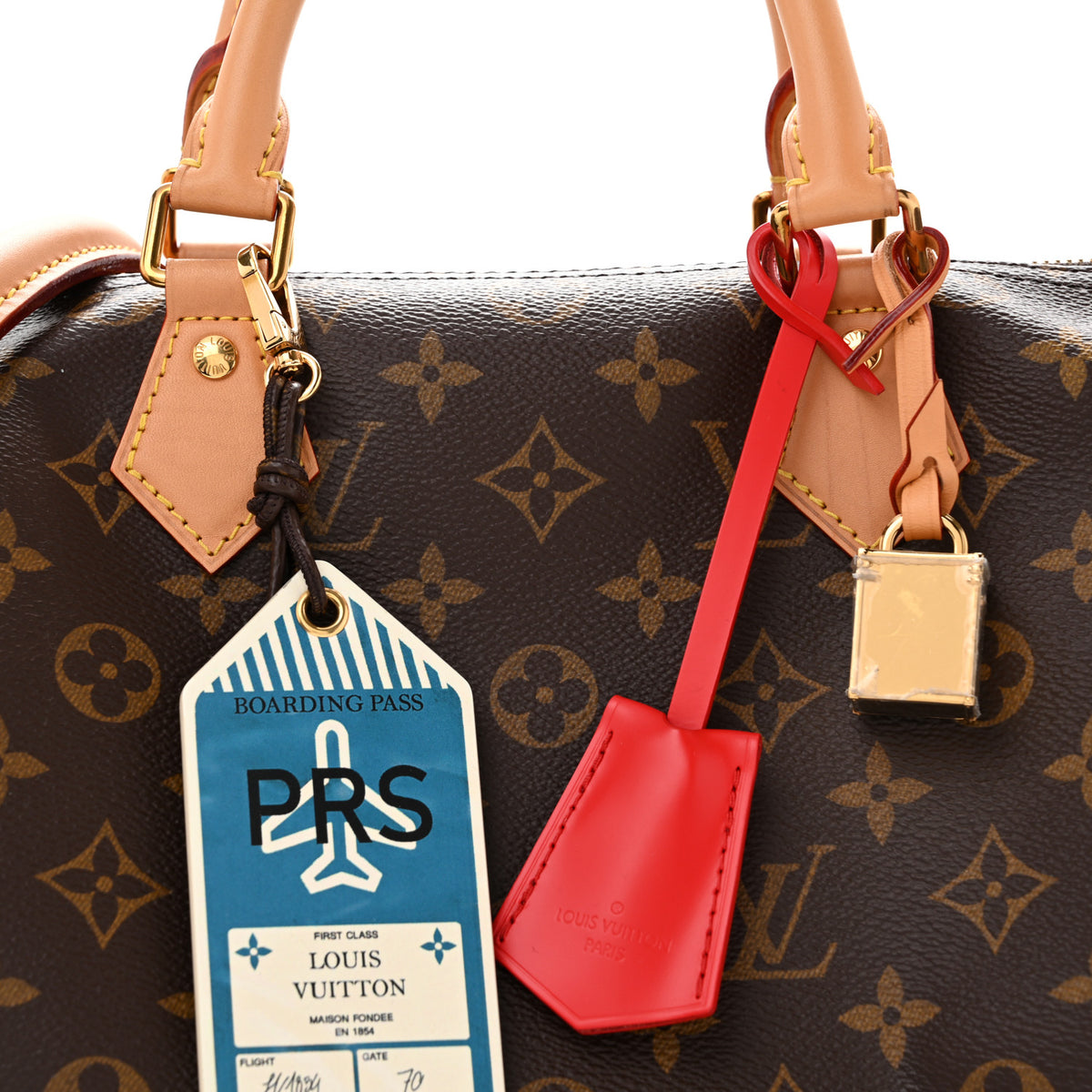 Louis Vuitton Monogram Speedy Soft Crafty 30 7 of 12