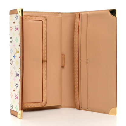 Louis Vuitton Monogram Multicolor Porte Tresor International Wallet White 5 of 11