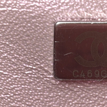 Chanel Iridescent Calfskin Quilted Mini Rectangular Flap Pink 7 of 15