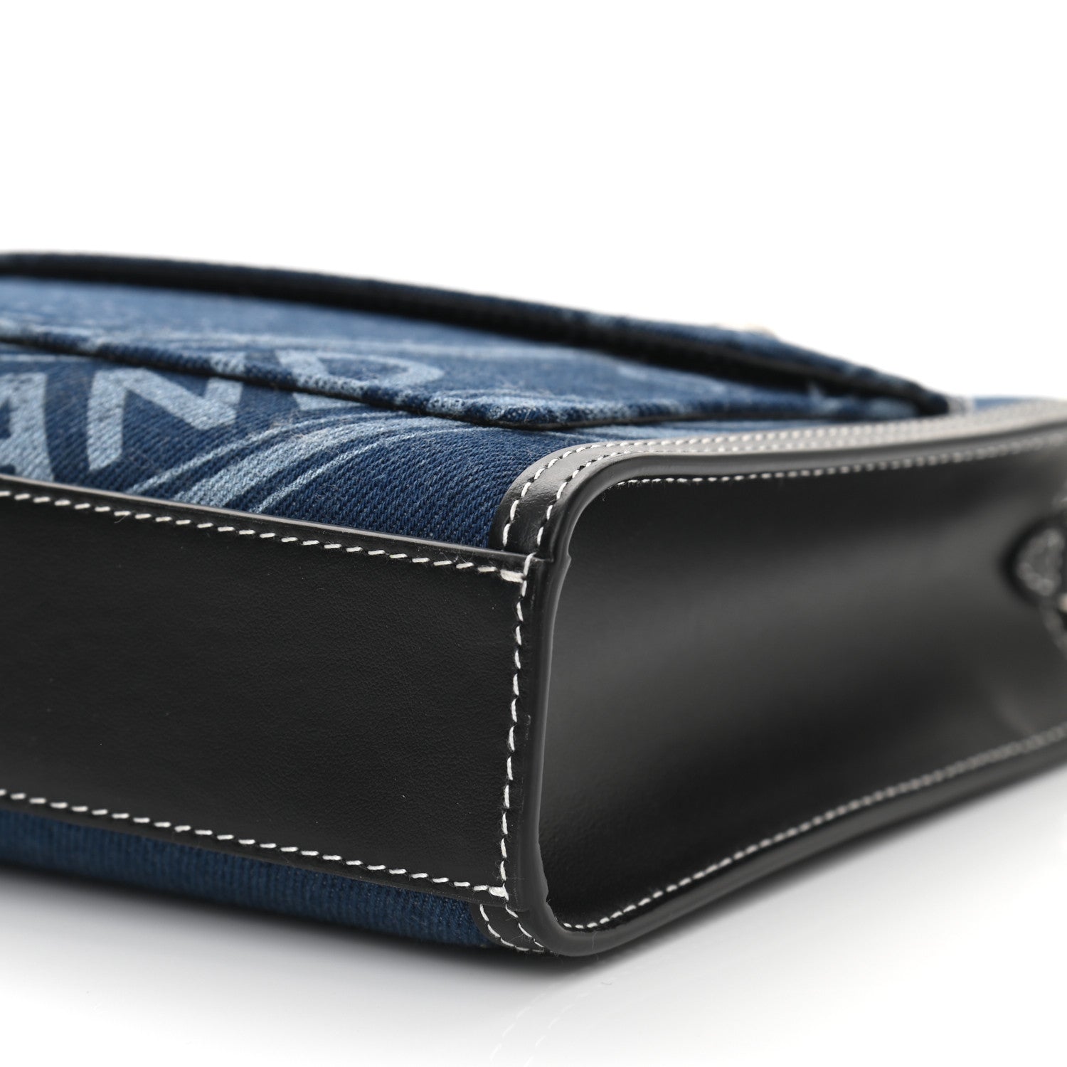 Burberry Denim Smooth Calfskin Mini Pocket Bag Blue 10 of 12