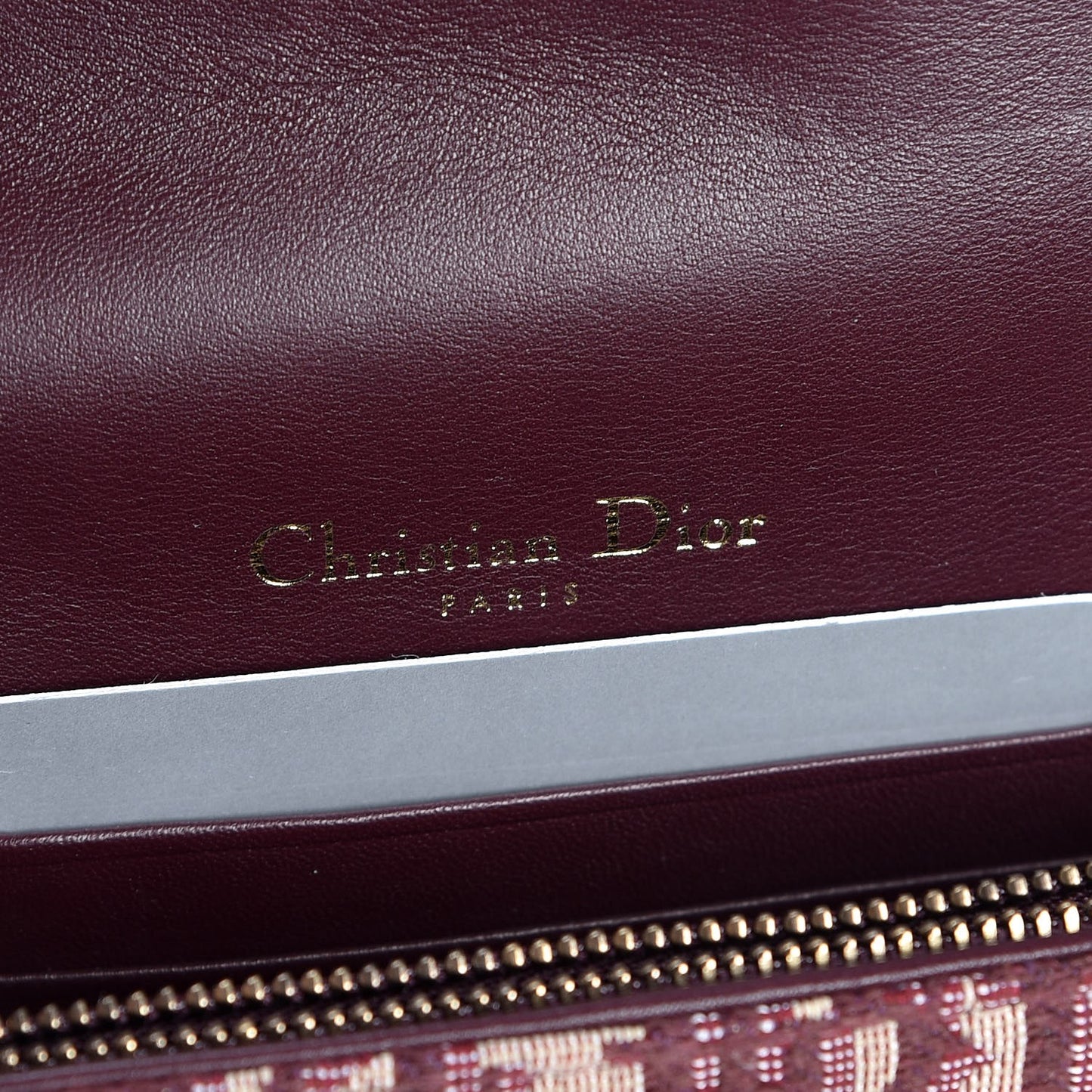 Oblique Saddle Belt Bag Bordeaux