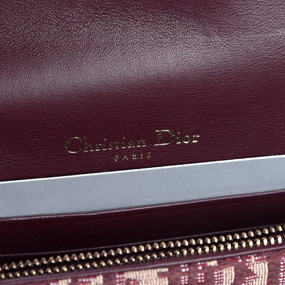 Christian Dior Oblique Saddle Belt Bag Bordeaux 6 of 7