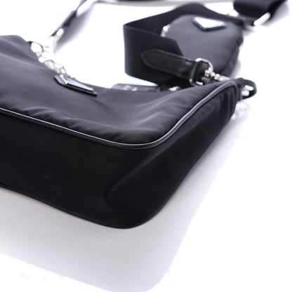 Prada Nylon Re-Edition 2005 Shoulder Bag Black 8 of 9