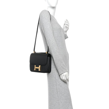 Hermes Epsom Constance 24 Black 2 of 11
