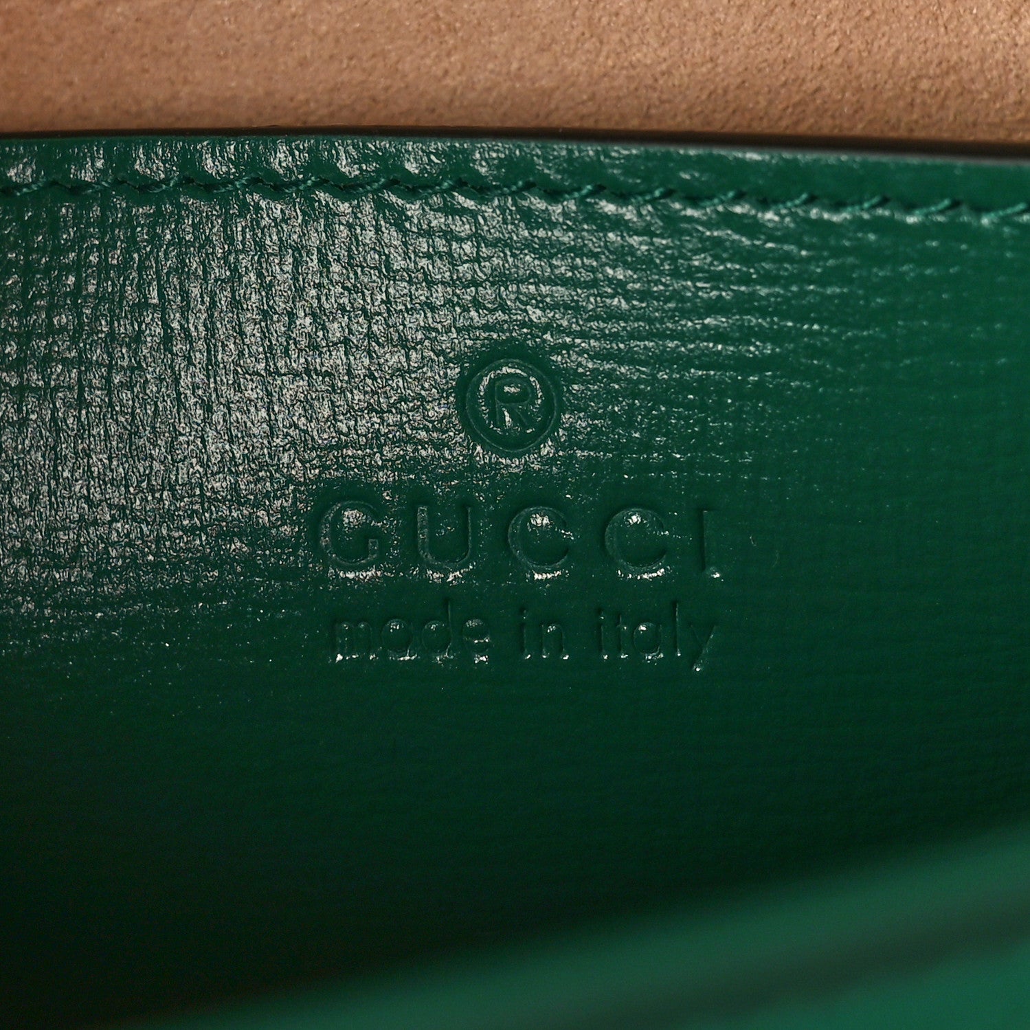 Gucci Azalea Calfskin Web Monochrome Horsebit 1955 Shoulder Bag Emerald 7 of 10