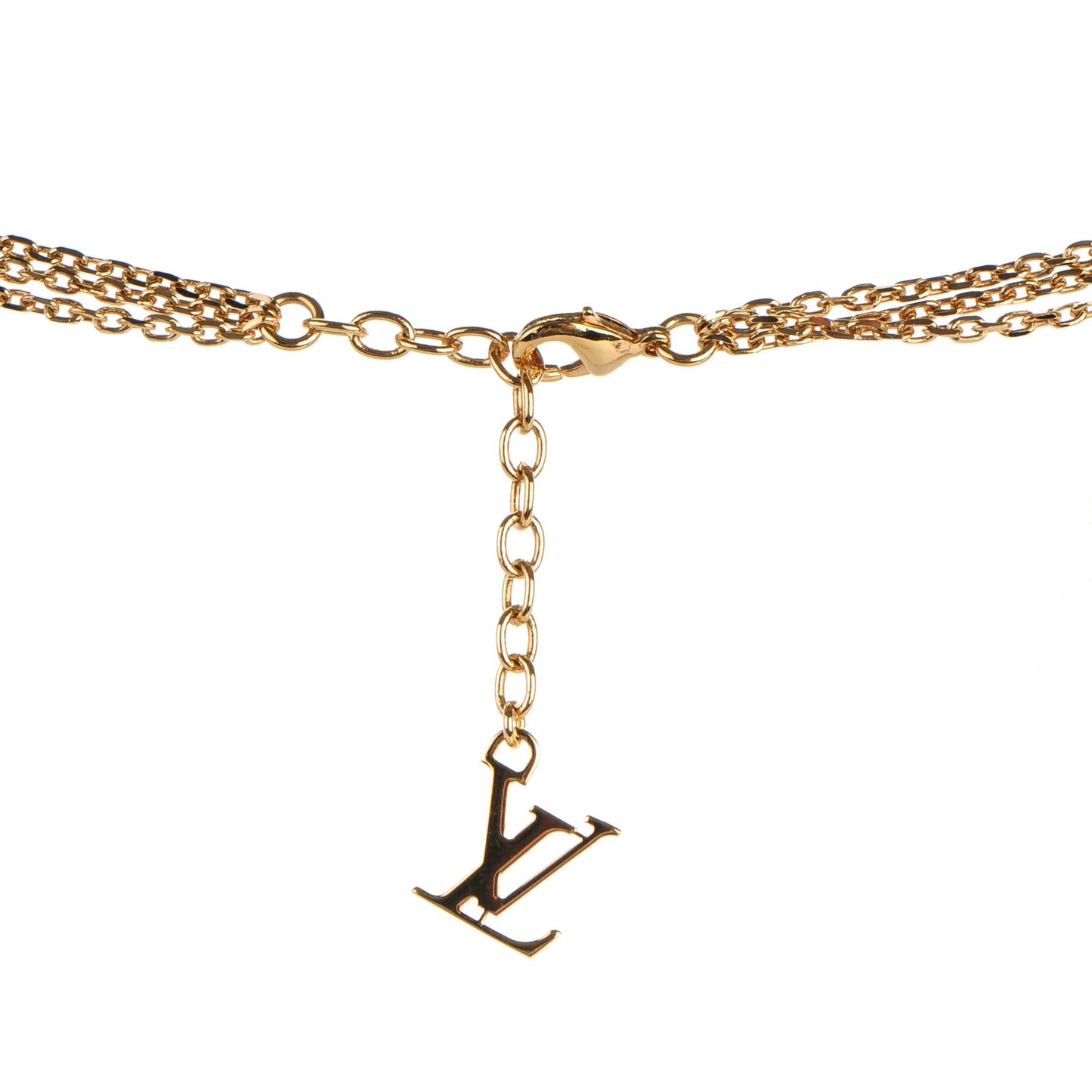 Sweet Charms Tiered Necklace Gold